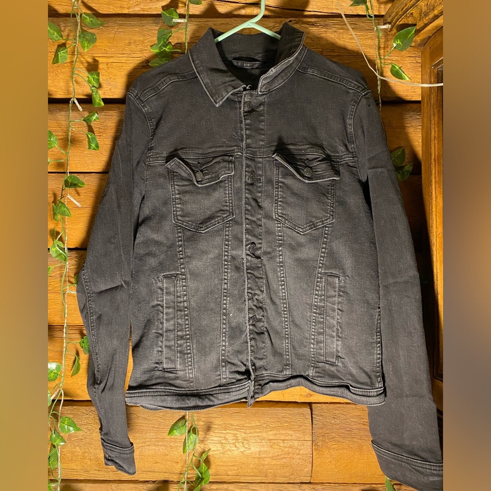 Black Hollister Denim Jacket